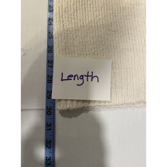 Aerie Fair Isle Cream Pullover Sweater Size SP Nordic Scandi Oversized Cabincore - Picture 7 of 9